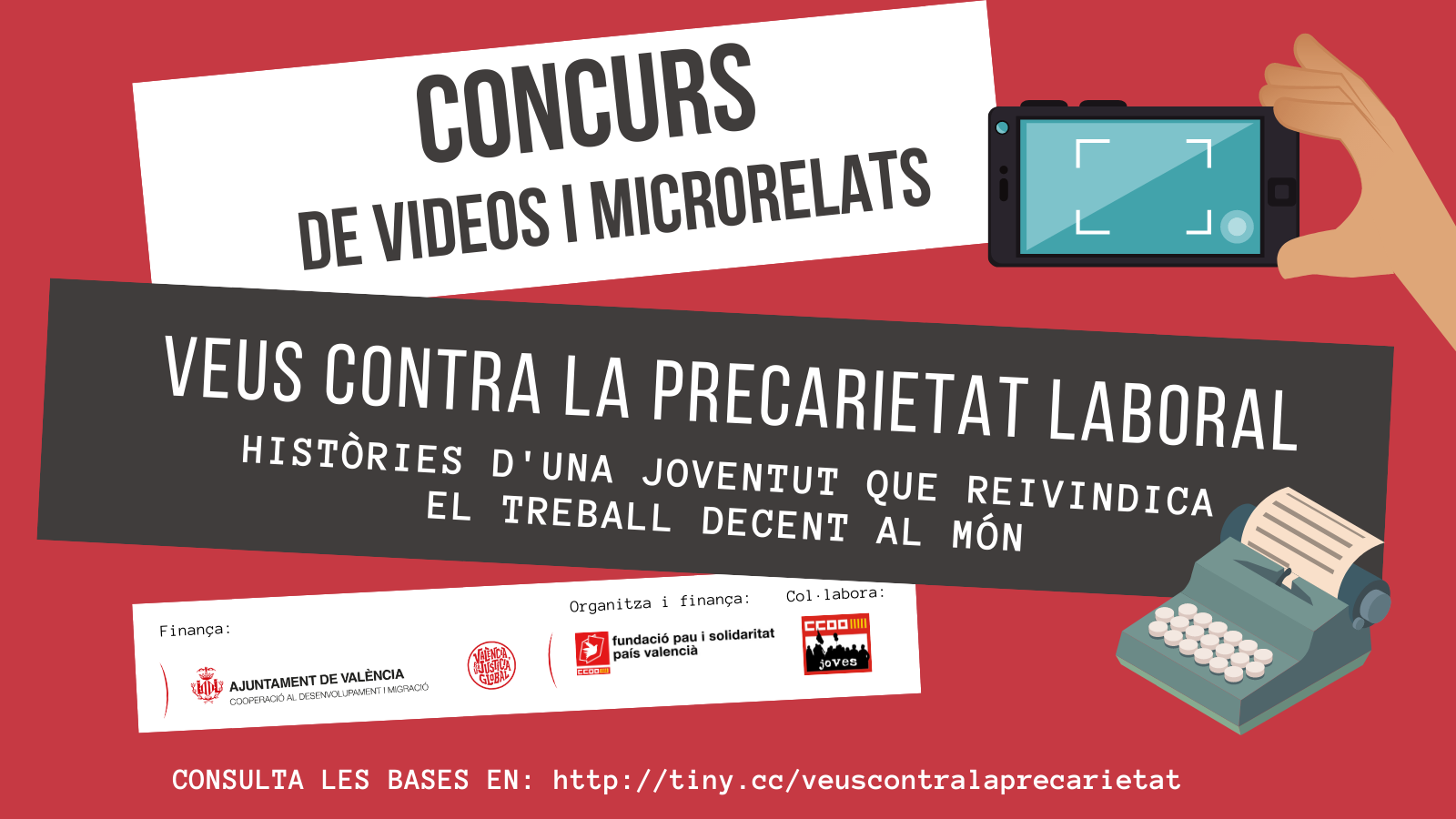  1r Concurs de vídeos i microrelats Veus contra la precarietat laboral de la ciutat de València